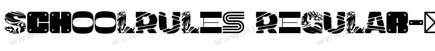 SchoolRules Regular字体转换 SchoolRules Regular字体转换